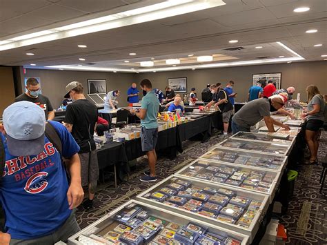 Baseball card show near me - Jul 10, 2023 · Here's everything you need to know about the nation's largest sports card and memorabilia show. WHAT: The National Sports Collectors Convention is an annual gathering of collectors, dealers, corporate entities and fans of trading cards, autographs and other sports memorabilia. Starting in 1980, The National has grown into the premier showcase ... 